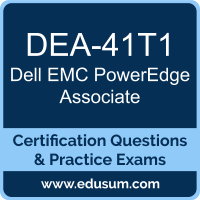 PowerEdge Associate Dumps, PowerEdge Associate PDF, DEA-41T1 PDF, PowerEdge Associate Braindumps, DEA-41T1 Questions PDF, Dell EMC DEA-41T1 VCE, Dell EMC DCA-PowerEdge Dumps