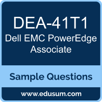 PowerEdge Associate Dumps, DEA-41T1 Dumps, DEA-41T1 PDF, PowerEdge Associate VCE, Dell EMC DEA-41T1 VCE, Dell EMC DCA-PowerEdge PDF