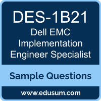 Implementation Engineer Specialist Dumps, DES-1B21 Dumps, DES-1B21 PDF, Implementation Engineer Specialist VCE, Dell EMC DES-1B21 VCE, Dell EMC DCS-IE PDF
