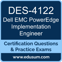 PowerEdge Implementation Engineer Dumps, PowerEdge Implementation Engineer PDF, DES-4122 PDF, PowerEdge Implementation Engineer Braindumps, DES-4122 Questions PDF, Dell EMC DES-4122 VCE, Dell EMC DCS-IE Dumps