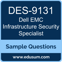 Infrastructure Security Specialist Dumps, DES-9131 Dumps, DES-9131 PDF, Infrastructure Security Specialist VCE, Dell EMC DES-9131 VCE, Dell EMC DCS-IS PDF