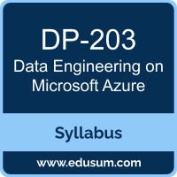 Data Engineering on Microsoft Azure PDF, DP-203 Dumps, DP-203 PDF, Data Engineering on Microsoft Azure VCE, DP-203 Questions PDF, Microsoft DP-203 VCE, Data Engineering on Microsoft Azure Dumps, Data Engineering on Microsoft Azure PDF