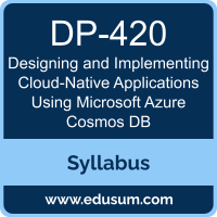 Designing and Implementing Cloud-Native Applications Using Microsoft Azure Cosmos DB PDF, DP-420 Dumps, DP-420 PDF, Designing and Implementing Cloud-Native Applications Using Microsoft Azure Cosmos DB VCE, DP-420 Questions PDF, Microsoft DP-420 VCE, Designing and Implementing Cloud-Native Applications Using Microsoft Azure Cosmos DB Dumps, Designing and Implementing Cloud-Native Applications Using Microsoft Azure Cosmos DB PDF