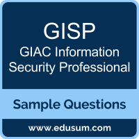 GISP Dumps, GISP PDF, GISP VCE, GIAC Information Security Professional VCE, GIAC GISP PDF