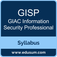 GISP PDF, GISP Dumps, GISP VCE, GIAC Information Security Professional Questions PDF, GIAC Information Security Professional VCE, GIAC GISP Dumps, GIAC GISP PDF