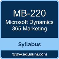 Microsoft Dynamics 365 Marketing PDF, MB-220 Dumps, MB-220 PDF, Microsoft Dynamics 365 Marketing VCE, MB-220 Questions PDF, Microsoft MB-220 VCE, Microsoft Dynamics 365 Marketing Dumps, Microsoft Dynamics 365 Marketing PDF