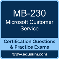 Customer Service Dumps, Customer Service PDF, MB-230 PDF, Customer Service Braindumps, MB-230 Questions PDF, Microsoft MB-230 VCE, Microsoft Customer Service Dumps