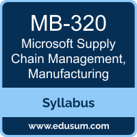 Supply Chain Management, Manufacturing PDF, MB-320 Dumps, MB-320 PDF, Supply Chain Management, Manufacturing VCE, MB-320 Questions PDF, Microsoft MB-320 VCE, Microsoft Supply Chain Management, Manufacturing Dumps, Microsoft Supply Chain Management, Manufacturing PDF