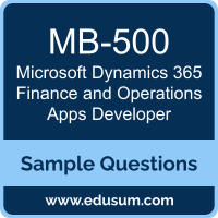Microsoft Dynamics 365 Finance and Operations Apps Developer Dumps, MB-500 Dumps, MB-500 PDF, Microsoft Dynamics 365 Finance and Operations Apps Developer VCE, Microsoft MB-500 VCE, Microsoft Dynamics 365 Finance and Operations Apps Developer PDF