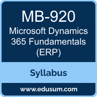 Microsoft Dynamics 365 Fundamentals (ERP) PDF, MB-920 Dumps, MB-920 PDF, Microsoft Dynamics 365 Fundamentals (ERP) VCE, MB-920 Questions PDF, Microsoft MB-920 VCE, Microsoft ERP Dumps, Microsoft ERP PDF