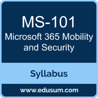 Microsoft 365 Mobility and Security PDF, MS-101 Dumps, MS-101 PDF, Microsoft 365 Mobility and Security VCE, MS-101 Questions PDF, Microsoft MS-101 VCE, , Microsoft MCE Microsoft 365 Enterprise Administrator Dumps, Microsoft MCE Microsoft 365 Enterprise Administrator PDF