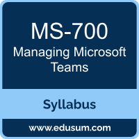 Managing Microsoft Teams PDF, MS-700 Dumps, MS-700 PDF, Managing Microsoft Teams VCE, MS-700 Questions PDF, Microsoft MS-700 VCE