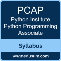 Python Programming Associate PDF, PCAP Dumps, PCAP PDF, Python Programming Associate VCE, PCAP Questions PDF, Python Institute PCAP VCE, Python Institute PCAP-31-03 Dumps, Python Institute PCAP-31-03 PDF