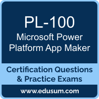 Power Platform App Maker Dumps, Power Platform App Maker PDF, PL-100 PDF, Power Platform App Maker Braindumps, PL-100 Questions PDF, Microsoft PL-100 VCE, Microsoft Power Platform App Maker Dumps