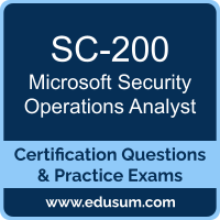 Security Operations Analyst Dumps, Security Operations Analyst PDF, SC-200 PDF, Security Operations Analyst Braindumps, SC-200 Questions PDF, Microsoft SC-200 VCE, Microsoft MCA Security Operations Analyst Dumps