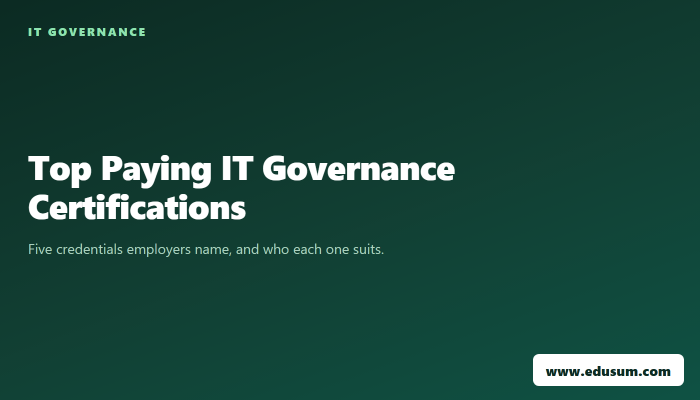 IT Governance Cert