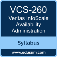 InfoScale Availability Administration PDF, VCS-260 Dumps, VCS-260 PDF, InfoScale Availability Administration VCE, VCS-260 Questions PDF, Veritas VCS-260 VCE, Veritas InfoScale Availability Administration - UNIX/Linux Dumps, Veritas InfoScale Availability Administration - UNIX/Linux PDF