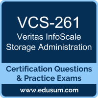 InfoScale Storage Administration Dumps, InfoScale Storage Administration PDF, VCS-261 PDF, InfoScale Storage Administration Braindumps, VCS-261 Questions PDF, Veritas VCS-261 VCE, Veritas InfoScale Storage Administration - UNIX/Linux Dumps