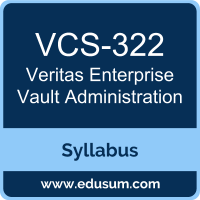 Enterprise Vault Administration PDF, VCS-322 Dumps, VCS-322 PDF, Enterprise Vault Administration VCE, VCS-322 Questions PDF, Veritas VCS-322 VCE