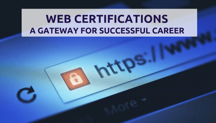 web Certifications