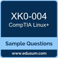 Linux+ Dumps, XK0-004 Dumps, XK0-004 PDF, Linux+ VCE, CompTIA XK0-004 VCE, CompTIA Linux Plus PDF