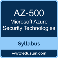 Azure Security Technologies PDF, AZ-500 Dumps, AZ-500 PDF, Azure Security Technologies VCE, AZ-500 Questions PDF, Microsoft AZ-500 VCE