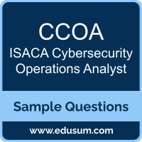 CCOA Dumps, CCOA PDF, CCOA VCE, ISACA Cybersecurity Operations Analyst VCE, ISACA Cybersecurity Operations Analyst PDF