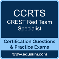 Red Team Specialist Dumps, Red Team Specialist PDF, CCRTS PDF, Red Team Specialist Braindumps, CCRTS Questions PDF, CREST CCRTS VCE, CREST Red Team Specialist Dumps