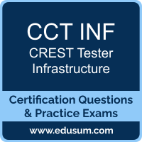 Tester Infrastructure Dumps, Tester Infrastructure PDF, CCT INF PDF, Tester Infrastructure Braindumps, CCT INF Questions PDF, CREST CCT INF VCE, CREST Tester Infrastructure Dumps