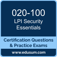 Security Essentials Dumps, Security Essentials PDF, 020-100 PDF, Security Essentials Braindumps, 020-100 Questions PDF, LPI 020-100 VCE, LPI Security Essentials 020 Dumps
