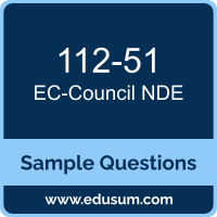 NDE Dumps, 112-51 Dumps, 112-51 PDF, NDE VCE, EC-Council 112-51 VCE, EC-Council NDE PDF