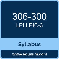 LPIC-3 PDF, 306-300 Dumps, 306-300 PDF, LPIC-3 VCE, 306-300 Questions PDF, LPI 306-300 VCE, LPI LPIC-3 306 Dumps, LPI LPIC-3 306 PDF