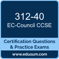 CCSE Dumps, CCSE PDF, 312-40 PDF, CCSE Braindumps, 312-40 Questions PDF, EC-Council 312-40 VCE, EC-Council CCSE Dumps