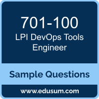 DevOps Tools Engineer Dumps, 701-100 Dumps, 701-100 PDF, DevOps Tools Engineer VCE, LPI 701-100 VCE, LPI DevOps Tools Engineer PDF