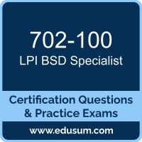 BSD Specialist Dumps, BSD Specialist PDF, 702-100 PDF, BSD Specialist Braindumps, 702-100 Questions PDF, LPI 702-100 VCE, LPI BSD Specialist Dumps