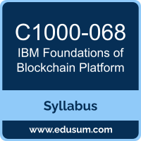 Foundations of Blockchain Platform PDF, C1000-068 Dumps, C1000-068 PDF, Foundations of Blockchain Platform VCE, C1000-068 Questions PDF, IBM C1000-068 VCE, IBM Foundations of Blockchain Platform Dumps, IBM Foundations of Blockchain Platform PDF