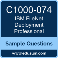 FileNet Deployment Professional Dumps, C1000-074 Dumps, C1000-074 PDF, FileNet Deployment Professional VCE, IBM C1000-074 VCE, IBM FileNet Deployment Professional PDF