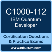 Quantum Developer Dumps, Quantum Developer PDF, C1000-112 PDF, Quantum Developer Braindumps, C1000-112 Questions PDF, IBM C1000-112 VCE, IBM Qiskit Developer Dumps