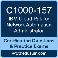 Cloud Pak for Network Automation Administrator Dumps, Cloud Pak for Network Automation Administrator PDF, C1000-157 PDF, Cloud Pak for Network Automation Administrator Braindumps, C1000-157 Questions PDF, IBM C1000-157 VCE, IBM Cloud Pak for Network Automation Administrator Dumps