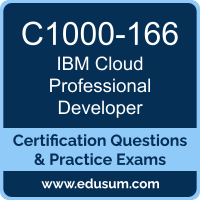 Cloud Professional Developer Dumps, Cloud Professional Developer PDF, C1000-166 PDF, Cloud Professional Developer Braindumps, C1000-166 Questions PDF, IBM C1000-166 VCE, IBM Cloud Professional Developer Dumps