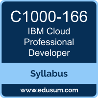 Cloud Professional Developer PDF, C1000-166 Dumps, C1000-166 PDF, Cloud Professional Developer VCE, C1000-166 Questions PDF, IBM C1000-166 VCE, IBM Cloud Professional Developer Dumps, IBM Cloud Professional Developer PDF