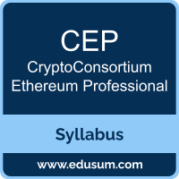 Ethereum Professional PDF, CEP Dumps, CEP PDF, Ethereum Professional VCE, CEP Questions PDF, CryptoConsortium CEP VCE, CryptoConsortium C4 CEP Dumps, CryptoConsortium C4 CEP PDF