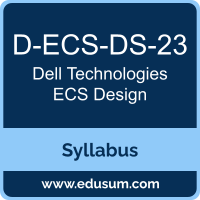 ECS Design PDF, D-ECS-DS-23 Dumps, D-ECS-DS-23 PDF, ECS Design VCE, D-ECS-DS-23 Questions PDF, Dell Technologies D-ECS-DS-23 VCE, Dell Technologies ECS Design Dumps, Dell Technologies ECS Design PDF