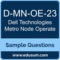 Metro Node Operate Dumps, D-MN-OE-23 Dumps, D-MN-OE-23 PDF, Metro Node Operate VCE, Dell Technologies D-MN-OE-23 VCE, Dell Technologies Metro Node Operate PDF