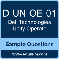 Unity Operate Dumps, D-UN-OE-01 Dumps, D-UN-OE-01 PDF, Unity Operate VCE, Dell Technologies D-UN-OE-01 VCE, Dell Technologies Unity Operate PDF