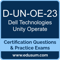 Unity Operate Dumps, Unity Operate PDF, D-UN-OE-23 PDF, Unity Operate Braindumps, D-UN-OE-23 Questions PDF, Dell Technologies D-UN-OE-23 VCE, Dell Technologies Unity Operate Dumps