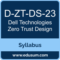 Zero Trust Design PDF, D-ZT-DS-23 Dumps, D-ZT-DS-23 PDF, Zero Trust Design VCE, D-ZT-DS-23 Questions PDF, Dell Technologies D-ZT-DS-23 VCE, Dell Technologies Zero Trust Design Dumps, Dell Technologies Zero Trust Design PDF