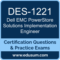 PowerStore Solutions Implementation Engineer Dumps, PowerStore Solutions Implementation Engineer PDF, DES-1221 PDF, PowerStore Solutions Implementation Engineer Braindumps, DES-1221 Questions PDF, Dell EMC DES-1221 VCE, Dell EMC DCS-IE Dumps