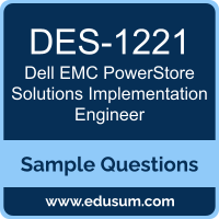 PowerStore Solutions Implementation Engineer Dumps, DES-1221 Dumps, DES-1221 PDF, PowerStore Solutions Implementation Engineer VCE, Dell EMC DES-1221 VCE, Dell EMC DCS-IE PDF