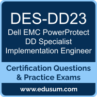 PowerProtect DD Specialist Implementation Engineer Dumps, PowerProtect DD Specialist Implementation Engineer PDF, DES-DD23 PDF, PowerProtect DD Specialist Implementation Engineer Braindumps, DES-DD23 Questions PDF, Dell EMC DES-DD23 VCE, Dell EMC DCS-IE Dumps